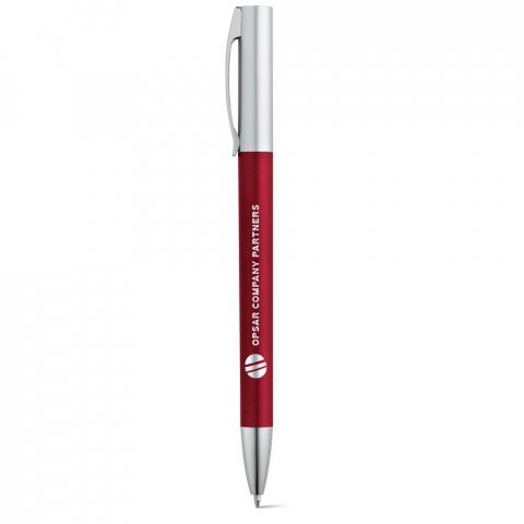 ELBE. Kemijska olovka sa metalnim klipom - Bordo