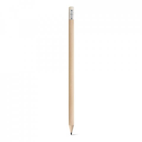 CORNWELL. HB-blyant med viskel&aelig;r - Lys naturell 