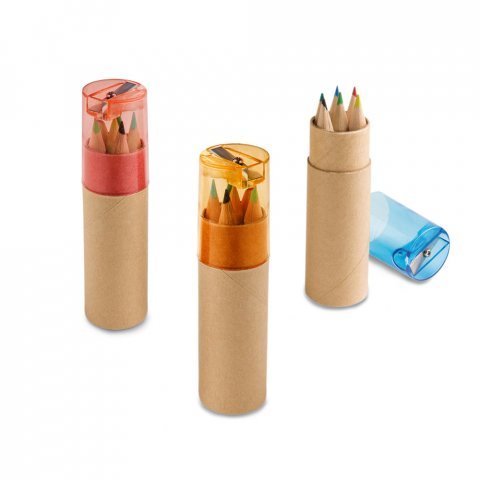 ROLS. Кутия с 6 цветни молива