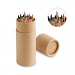 CYLINDER. Caixa com 12 l&aacute;pis de cor
