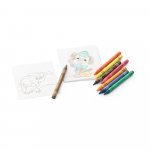 JAGUAR. Colouring set supplied in a Kraft paper box - Natural