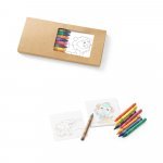 JAGUAR. Colouring set supplied in a Kraft paper box