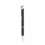 RE-BETA. Kulspetspenna i &aring;tervunnen aluminium (100% rAL) - Svart