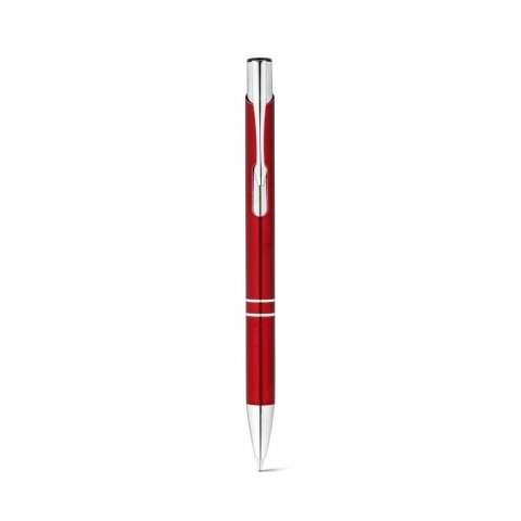 RE-BETA. Kulspetspenna i &aring;tervunnen aluminium (100% rAL) - R&ouml;d