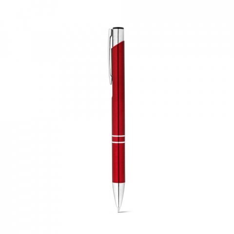 RE-BETA. Kulspetspenna i &aring;tervunnen aluminium (100% rAL) - R&ouml;d