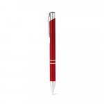 RE-BETA. Kulspetspenna i &aring;tervunnen aluminium (100% rAL) - R&ouml;d