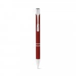 RE-BETA. Kulspetspenna i &aring;tervunnen aluminium (100% rAL) - Vinr&ouml;d