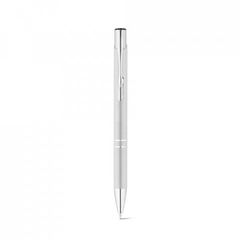 RE-BETA. Kulspetspenna i &aring;tervunnen aluminium (100% rAL) - Satinsilver