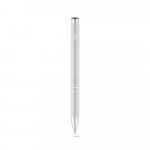 RE-BETA. Kulspetspenna i &aring;tervunnen aluminium (100% rAL) - Satinsilver