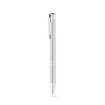 RE-BETA. Kulspetspenna i &aring;tervunnen aluminium (100% rAL) - Satinsilver