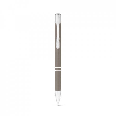 RE-BETA. Kulspetspenna i &aring;tervunnen aluminium (100% rAL) - Pistolmetall