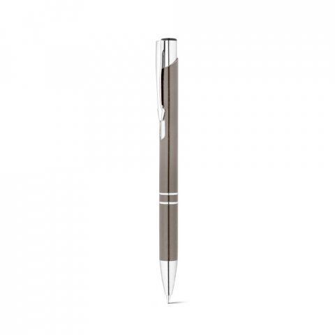 RE-BETA. Kulspetspenna i &aring;tervunnen aluminium (100% rAL) - Pistolmetall