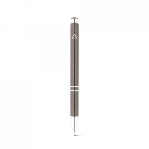 RE-BETA. Kulspetspenna i &aring;tervunnen aluminium (100% rAL) - Pistolmetall