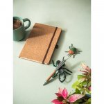 CORKO. Stylo &agrave; bille en li&egrave;ge et m&eacute;tal avec m&eacute;canisme twist