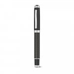 CHESS. Roller pen and ball pen set in metal and carbon fibre with twist mechanism - Black