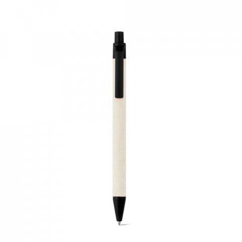 MILINK. Kugelschreiber aus 100 % Recyclingpapier - Schwarz