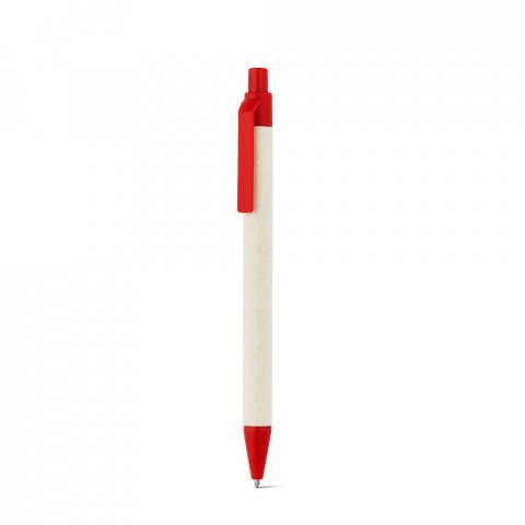 MILINK. Kugelschreiber aus 100 % Recyclingpapier - Rot