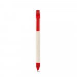 MILINK. Kugelschreiber aus 100 % Recyclingpapier - Rot