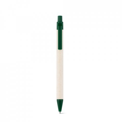 MILINK. Kugelschreiber aus 100 % Recyclingpapier - Dunkelgr&uuml;n