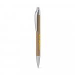 KYRA. Esferogr&aacute;fica em papel 100% reciclado e detalhes em ABS reciclado (100% rABS) - Cinzento claro