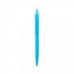 NOLWEN. Esferogr&aacute;fica em ABS, com acabamento s&oacute;lido brilhante - Azul claro