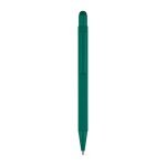 CLINT TOUCH. Penna a sfera dal design moderno, realizzata in alluminio riciclato (100% rAL) con finitura gommata - Verde scuro