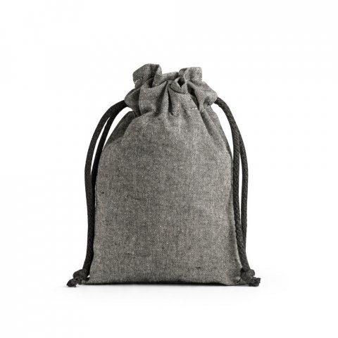 GIBRALTAR. &Aring;tervunnen presentv&auml;ska av bomull (70%), polyester (30% rPET) (140 g/m&sup2;) - Svart