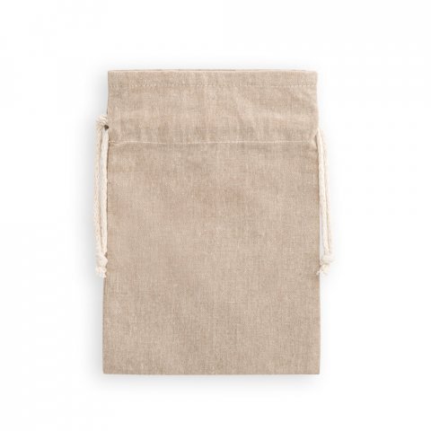 GIBRALTAR. &Aring;tervunnen presentv&auml;ska av bomull (70%), polyester (30% rPET) (140 g/m&sup2;) - Naturf&auml;rg