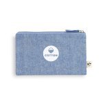 MILLIE. Multifunction bag in recycled cotton (70%) and polyester (30% rPET) (140 g/m&sup2;) - Blue
