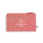 MILLIE. Multifunction bag in recycled cotton (70%) and polyester (30% rPET) (140 g/m&sup2;) - Red