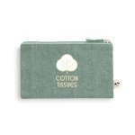 MILLIE. Multifunction bag in recycled cotton (70%) and polyester (30% rPET) (140 g/m&sup2;) - Dark green