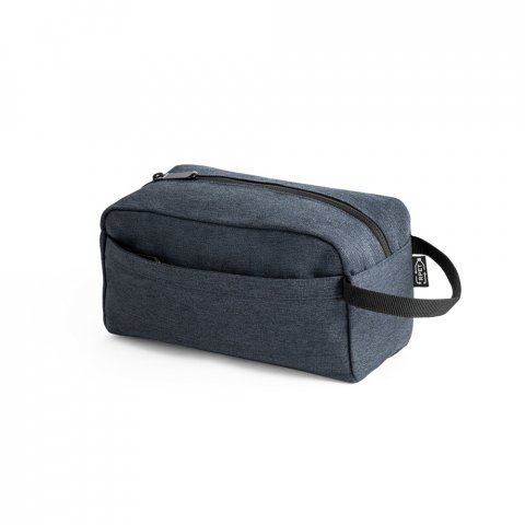 REPURPOSE BAG. 600D &aring;tervunnen polyester sminkv&auml;ska - Bl&aring;