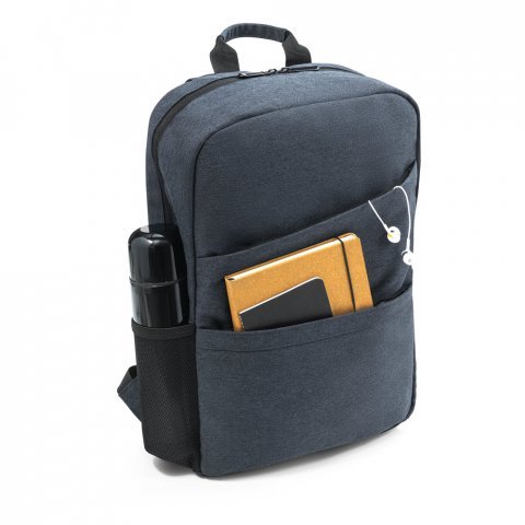 REPURPOSE BACKPACK. Раница за лаптоп 15.6 " 600D рециклиран полиестер - Син