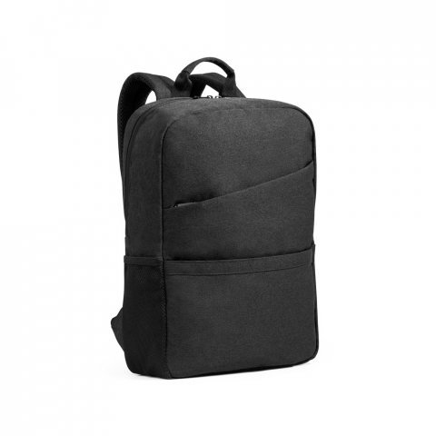 REPURPOSE BACKPACK. Раница за лаптоп 15.6 " 600D рециклиран полиестер - Тъмно сив