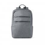 BROOKLYN. Zaino porta PC 15'' impermeabile in Nylon 2Tone - Grigio chiaro