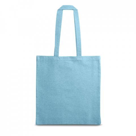 MARACAY. Laukku kierr&auml;tetyst&auml; puuvillasta (70 %) ja polyesterist&auml; (30 % rPET) (140 g/m&sup2;) - Vaaleansininen