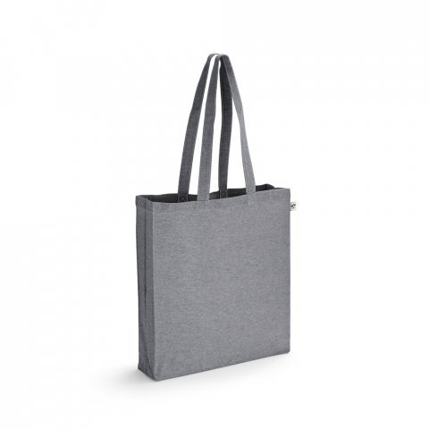 MARACAY. Laukku kierr&auml;tetyst&auml; puuvillasta (70 %) ja polyesterist&auml; (30 % rPET) (140 g/m&sup2;) - Tummanharmaa