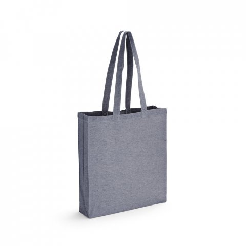 MARACAY. Laukku kierr&auml;tetyst&auml; puuvillasta (70 %) ja polyesterist&auml; (30 % rPET) (140 g/m&sup2;) - Navy-sininen