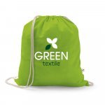 ISTANBUL. Ranac napravljen od recikliranog pamuka (70%) i poliestera (30% rPET) (150 g/m&sup2;) - Svetlo zelena