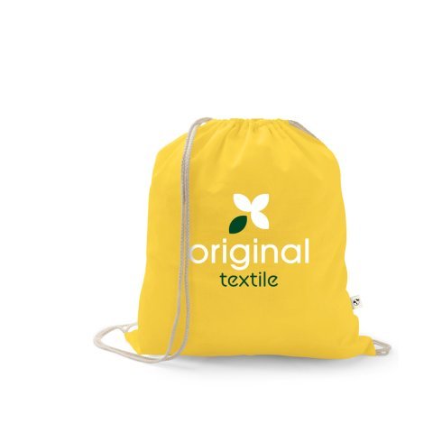 ISTANBUL. Plecak wykonany w recyklingowanej bawełny (70%), poliestru (30% rPET) (150 g/m&sup2;)