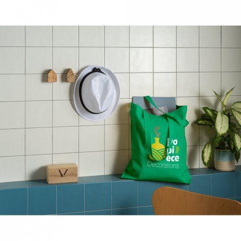 CAIRO. Taske i genbrugsbomuld (70 %) og polyester (30% rPET) (180 g/m&sup2;)