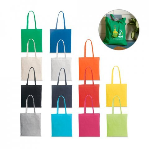 CAIRO. Taske i genbrugsbomuld (70 %) og polyester (30% rPET) (180 g/m&sup2;)