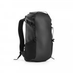 ALASCA. Mochila de senderismo con revestimiento impermeable - Negro