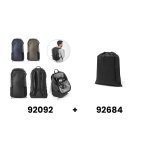 ALASCA. Mochila de senderismo con revestimiento impermeable