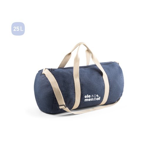DENIM BAG. Sac de sport en coton denim (300 g/m&sup2;)