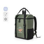 ROMA L. Zaino termico imbottito in poliestere riciclato 600D ripstop 16 L