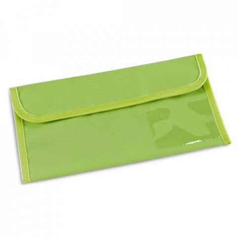 AIRLINE. Porta documentos de viaje - Verde claro