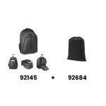 EINDHOVEN. Sac &agrave; dos trolley pour ordinateur portable 15.6'' en polyester 600D