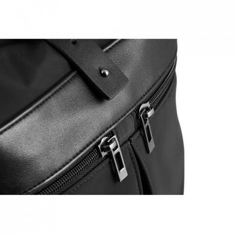 ROVER BACKPACK. Ruksak od mikrovlakana i PU - Crna