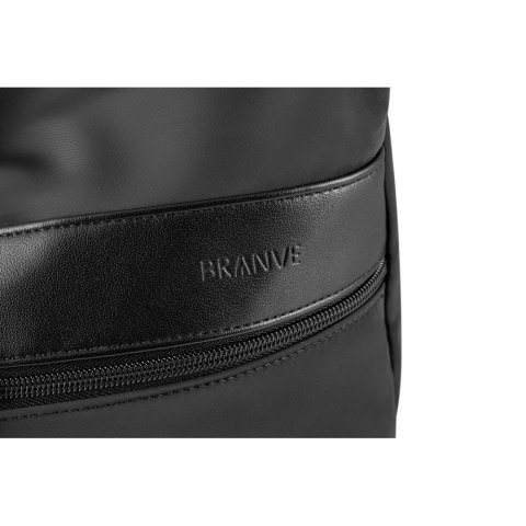 ROVER BACKPACK. Ruksak od mikrovlakana i PU - Crna